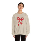 Red Bow Merry Christmas Sweatshirt - Sweatshirt