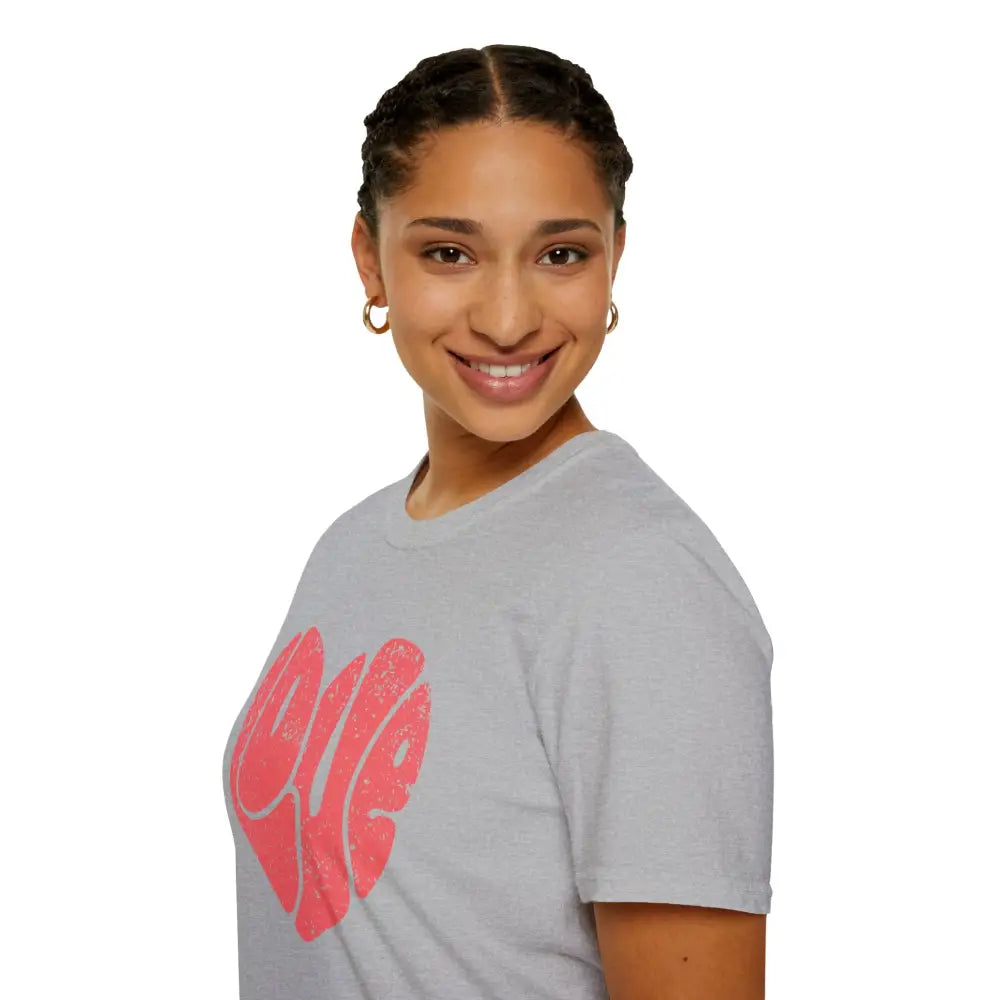 Retro Love Softstyle T-Shirt - T-Shirt