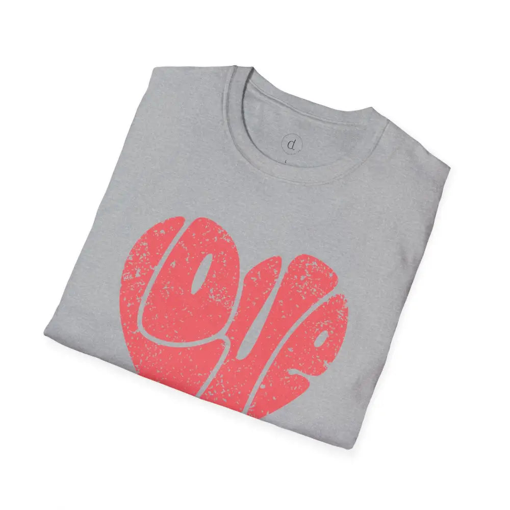 Retro Love Softstyle T-Shirt - T-Shirt