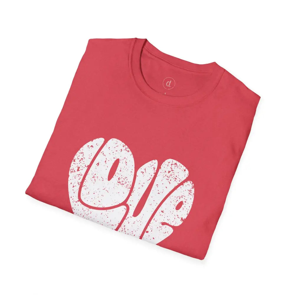 Retro Love Softstyle T-Shirt - T-Shirt