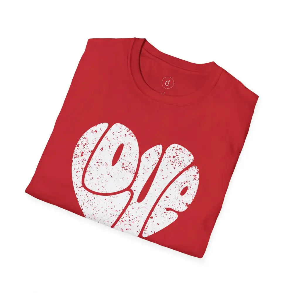 Retro Love Softstyle T-Shirt - T-Shirt