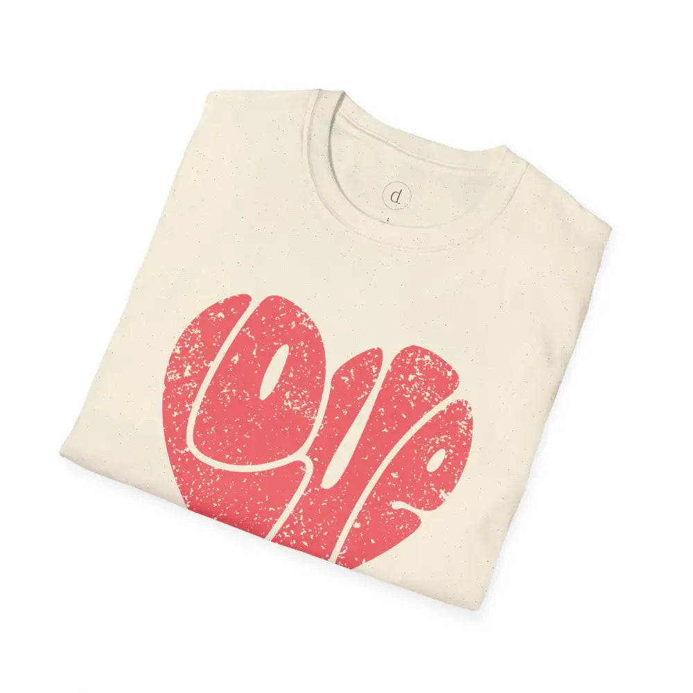 Retro Love Softstyle T-Shirt - T-Shirt