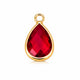 Teardrop Rhinestone Charm