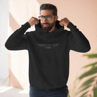 Saved and Redeemed Three-Panel Fleece Hoodie - Hoodie