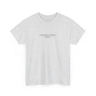 Saved and Redeemed Unisex Heavy Cotton Tee - Ash / S - T-Shirt