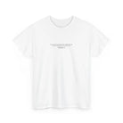Saved and Redeemed Unisex Heavy Cotton Tee - White / S - T-Shirt