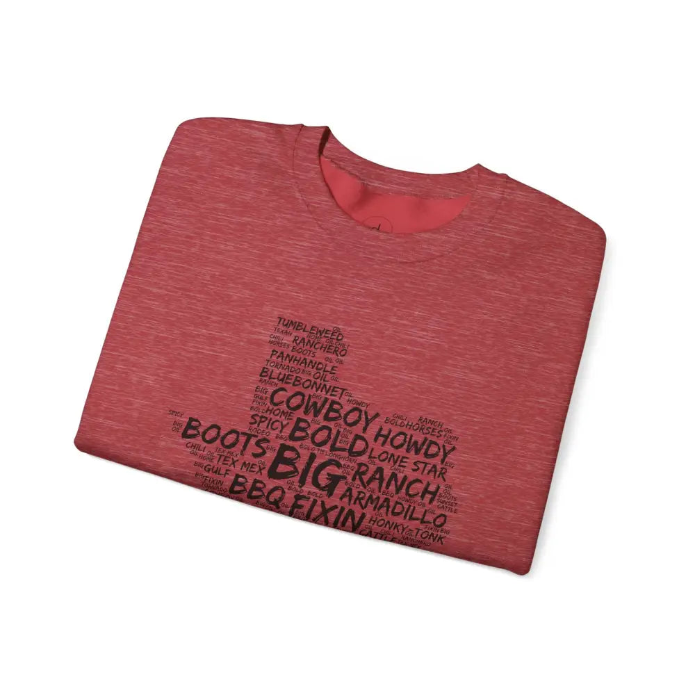 Texas Cloud Crewneck Sweatshirt - Sweatshirt