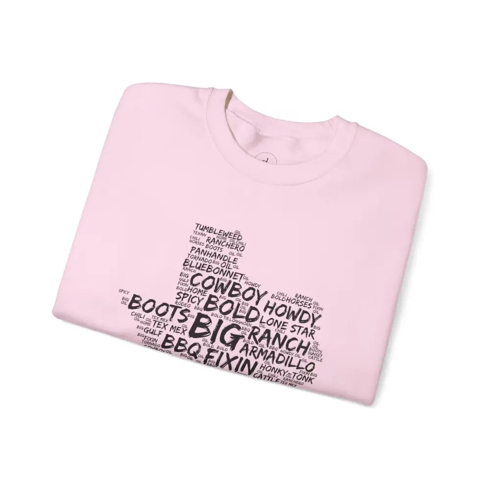 Texas Cloud Crewneck Sweatshirt - Sweatshirt