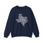 Texas Cloud Crewneck Sweatshirt - Navy / S - Sweatshirt