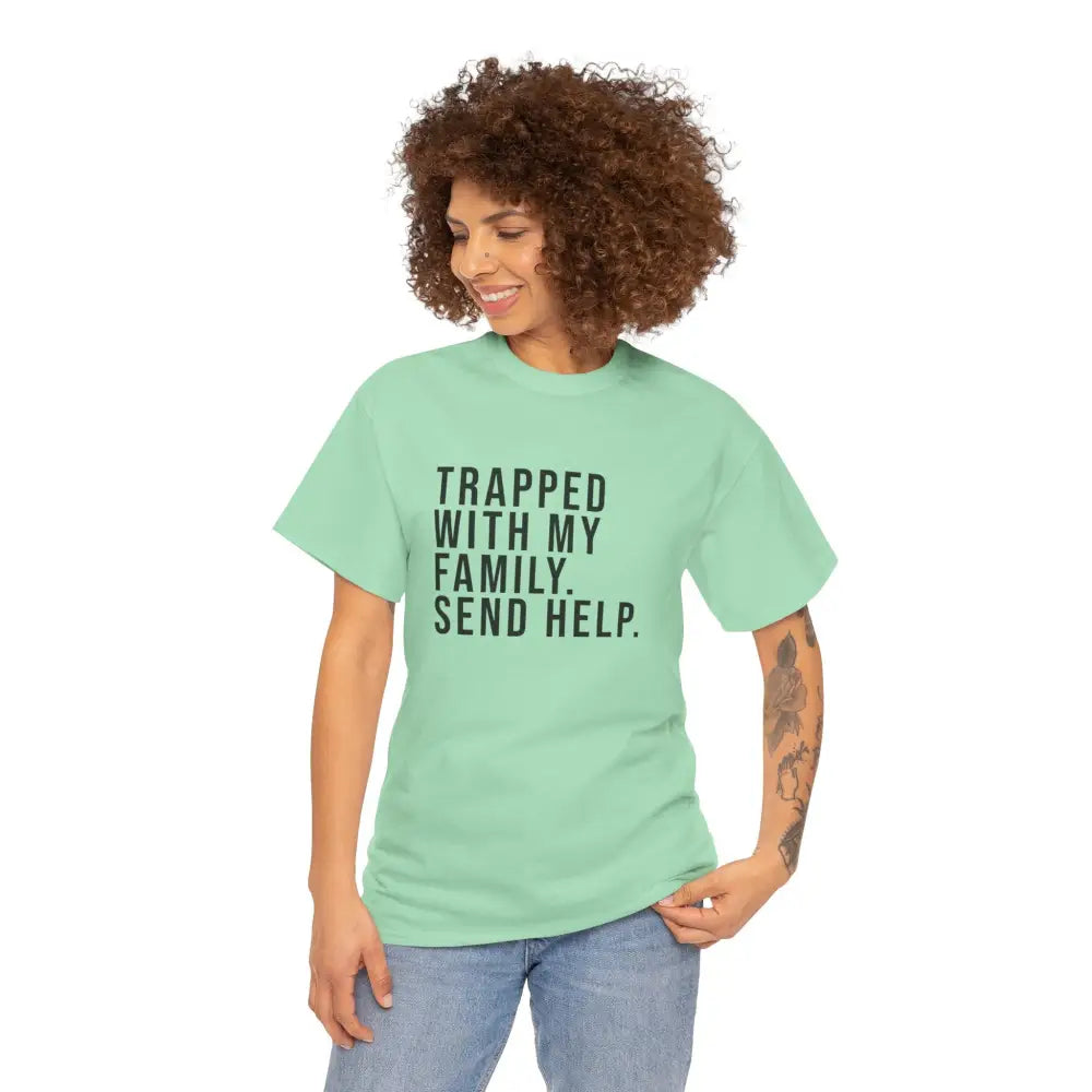 Trapped with Family Tee - T-Shirt