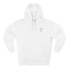 Trust in God Three-Panel Fleece Hoodie - S / White - Hoodie