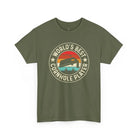 World’s Best Cornhole Player Tee - Military Green / S - T-Shirt