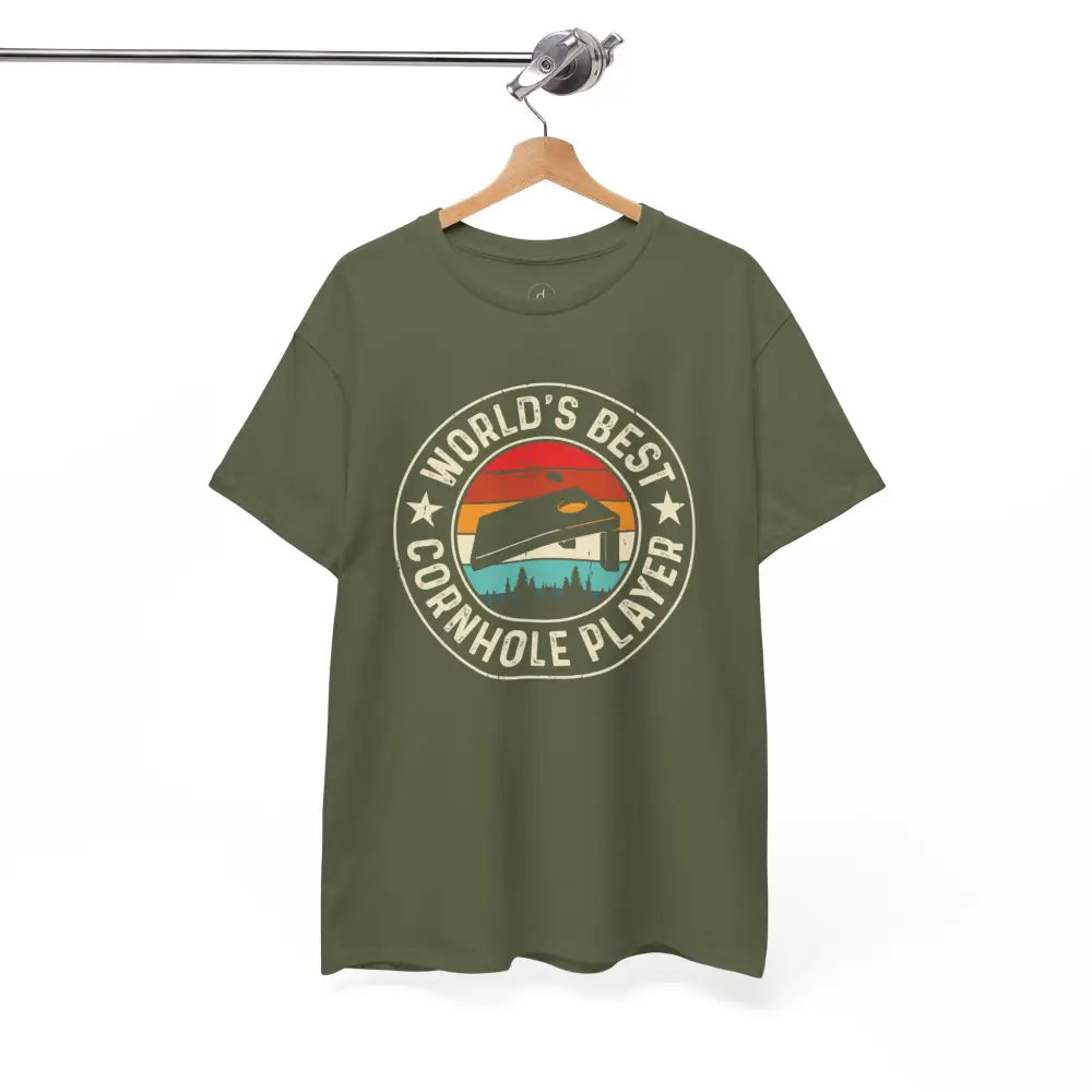 World’s Best Cornhole Player Tee - T-Shirt