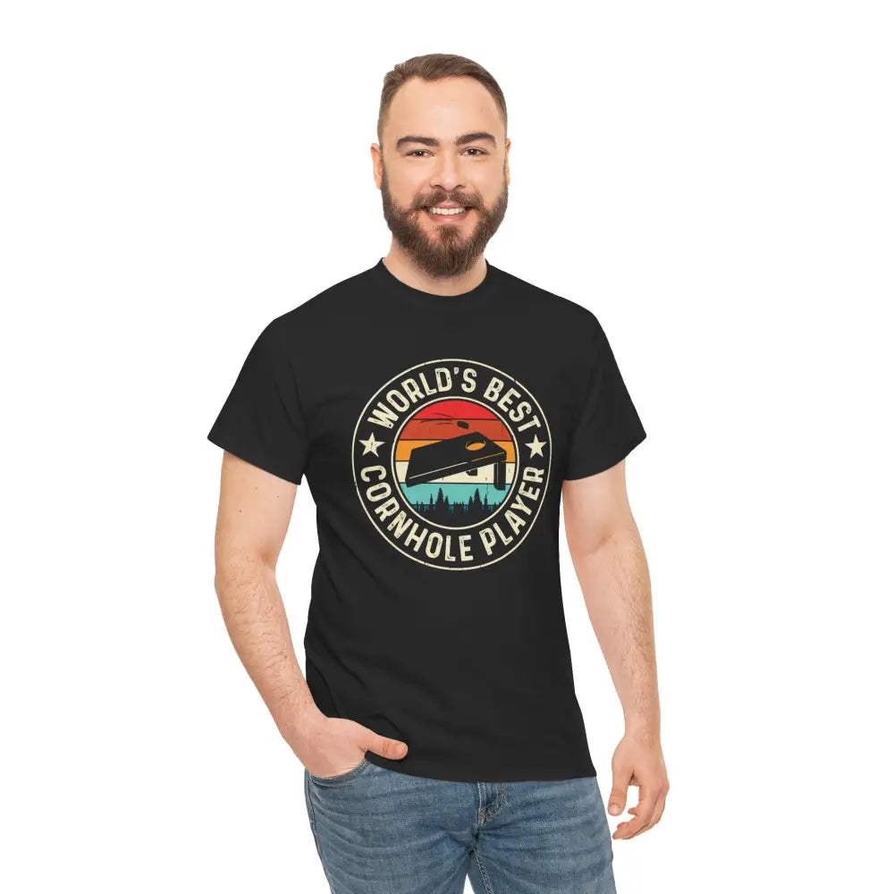 World’s Best Cornhole Player Tee - T-Shirt