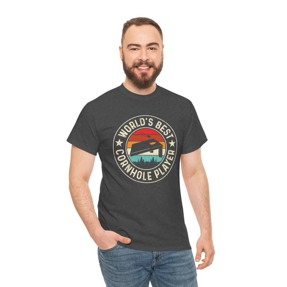 World’s Best Cornhole Player Tee - T-Shirt