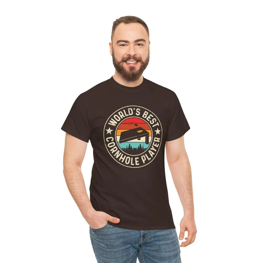 World’s Best Cornhole Player Tee - T-Shirt